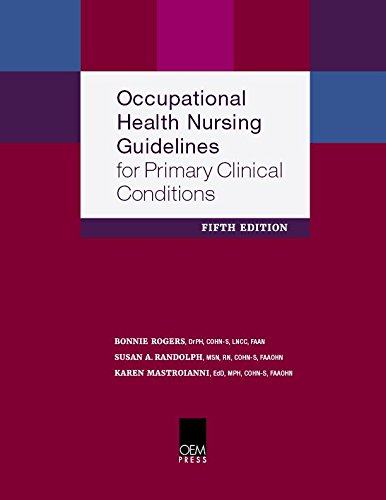 Cover of Occupational Health Nursing Guidelines for Primary Clinical Conditions