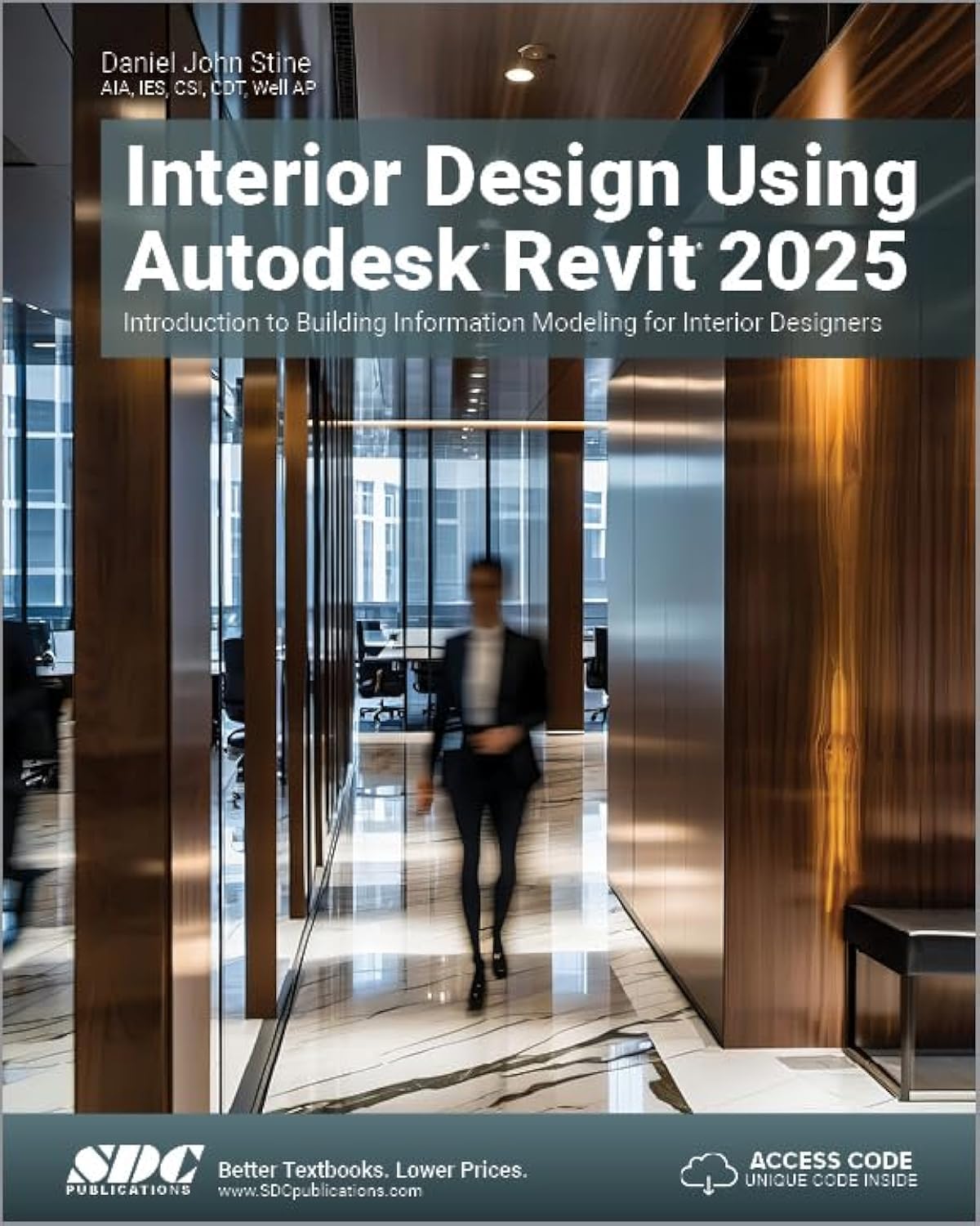 Cover of Interior Design Using Autodesk Revit 2025: Introduction to Building Information Modeling for Interior Designers