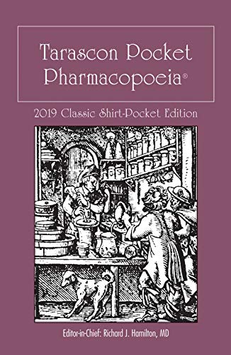 Cover of Tarascon Pocket Pharmacopoeia 2019 Classic Shirt-Pocket Edition