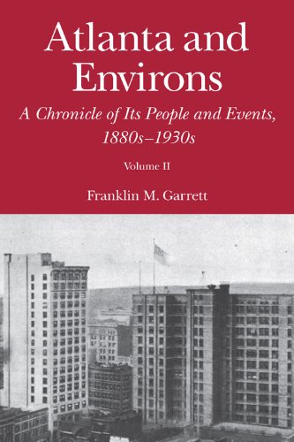 Cover of Atlanta and Environs: A Chronicle of Its People and Events, 1880s-1930s