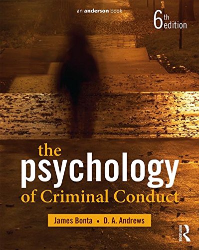 Cover of The Psychology of Criminal Conduct