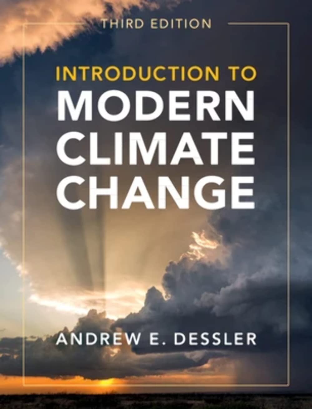 Cover of Introduction to Modern Climate Change