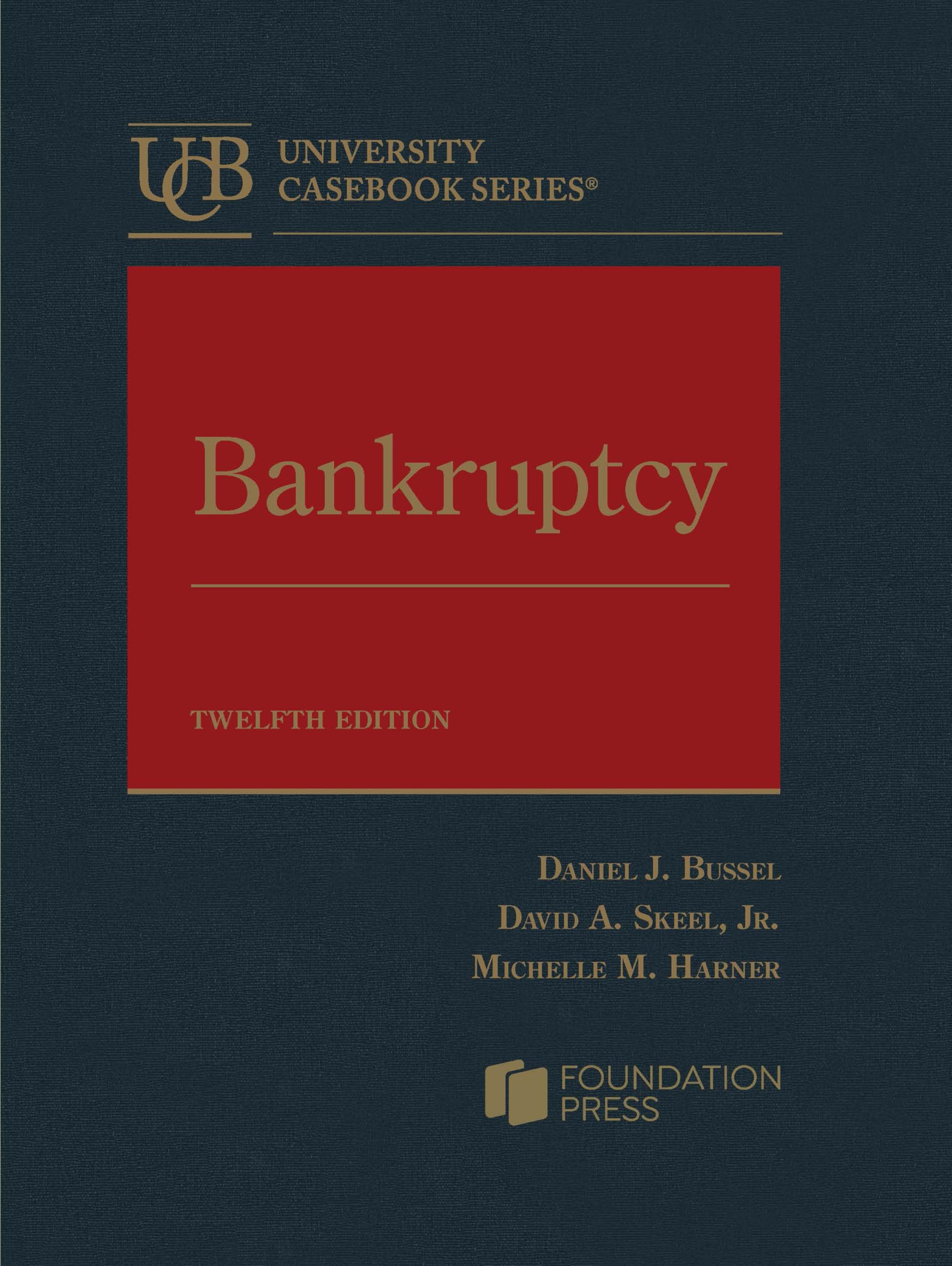 Cover of Bankruptcy (University Casebook Series)