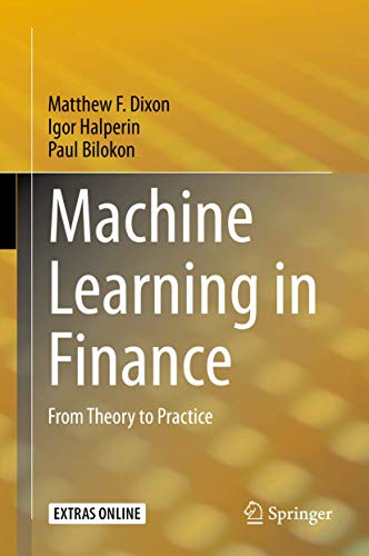 Cover of Machine Learning in Finance: From Theory to Practice
