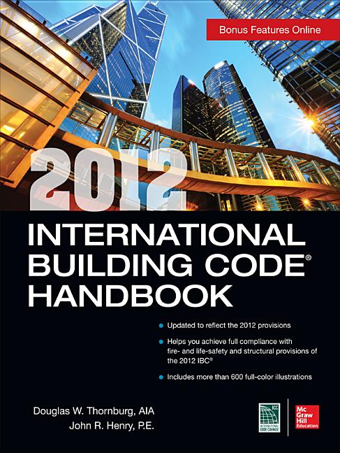 Cover of 2012 International Building Code Handbook