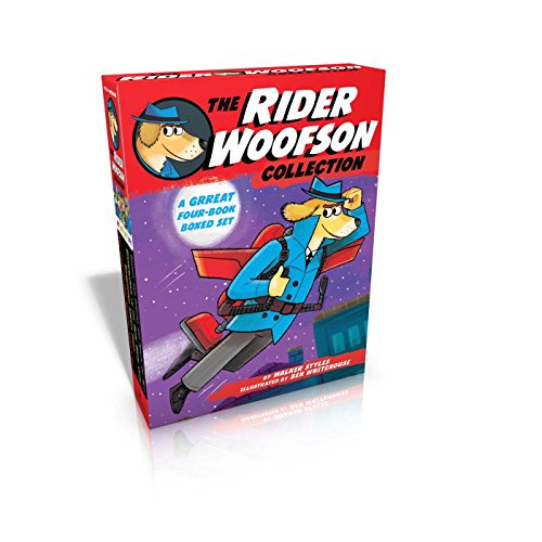 Cover of The Rider Woofson Collection: The Case of the Missing Tiger's Eye; Something Smells Fishy; Undercover in the Bow-Wow Club; Ghosts and Goblins and Ninja, Oh My!
