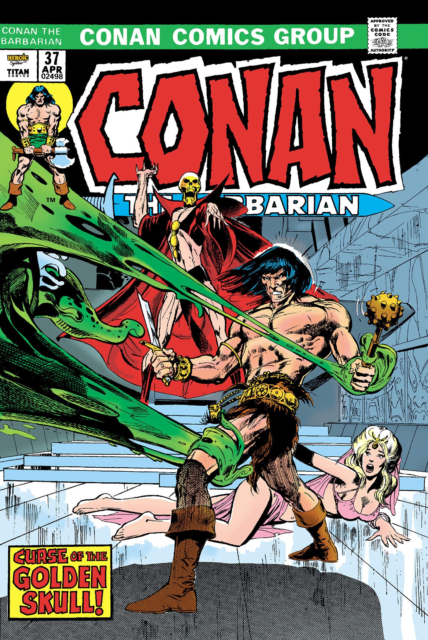 Cover of Conan The Barbarian: The Original Comics Omnibus Vol.2 (CONAN THE BARBARIAN OMNIBUS)