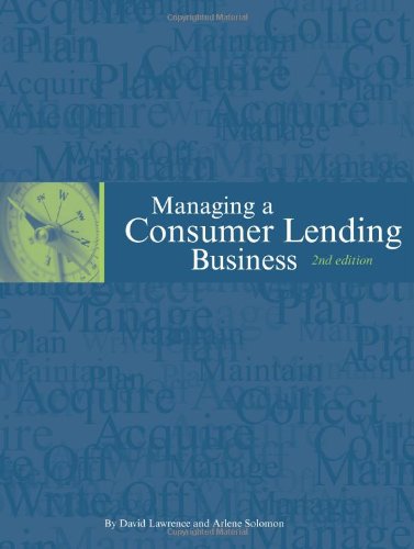 Cover of Managing a Consumer Lending Business, 2nd edition
