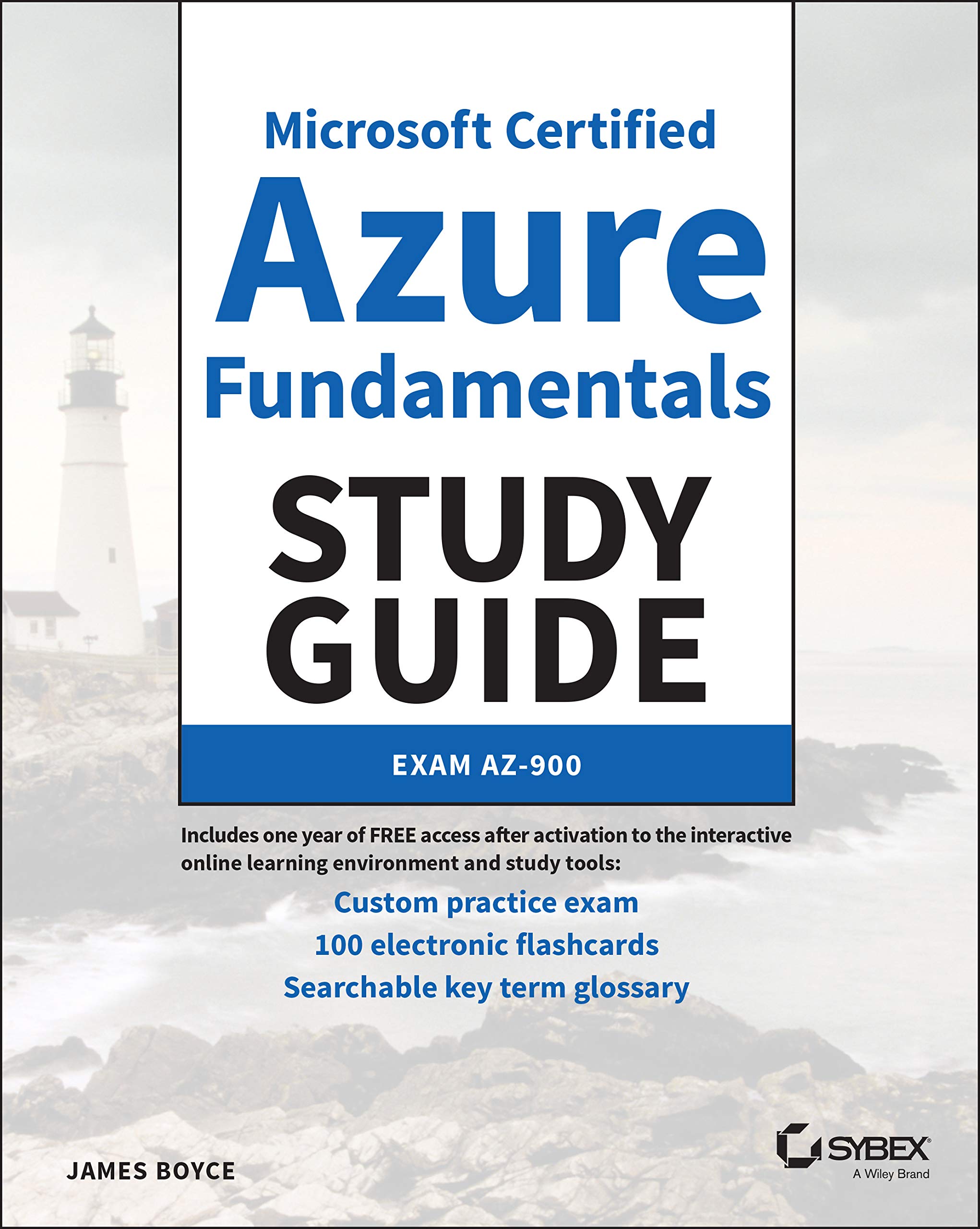 Cover of Microsoft Certified Azure Fundamentals Study Guide: Exam AZ-900 (Sybex Study Guide)