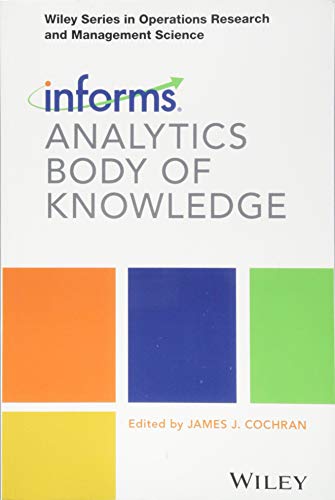 Cover of Informs Analytics Body of Knowledge
