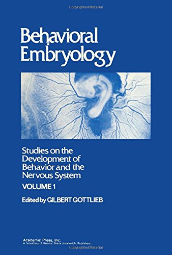 Cover of Behavioral Embryology