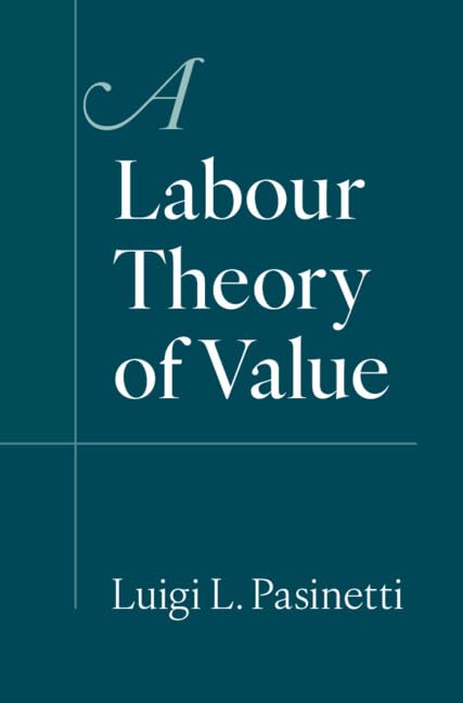 Cover of A Labour Theory of Value