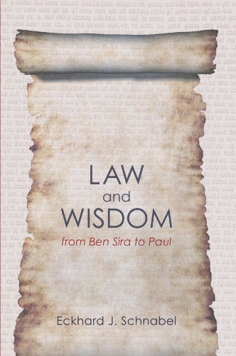 Cover of Law and Wisdom from Ben Sira to Paul: A Tradition Historical Enquiry Into the Relation of Law, Wisdom, and Ethics
