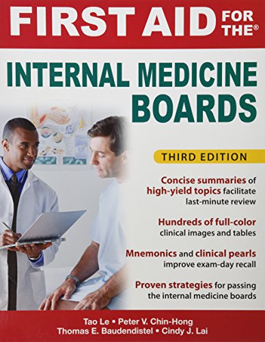 Cover of First Aid for the Internal Medicine Boards