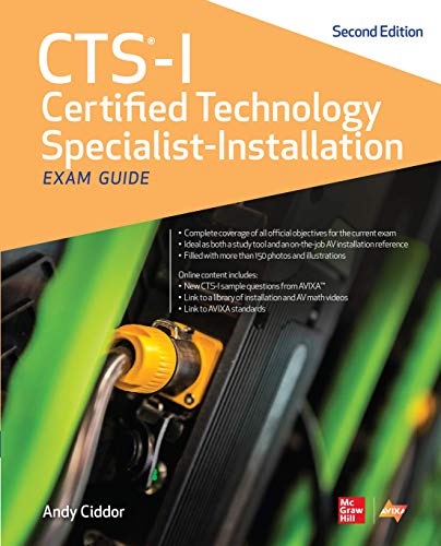 Cover of CTS-I Certified Technology Specialist-Installation Exam Guide, Second Edition