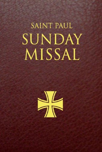Cover of Saint Paul Sunday Missal: Burgundy Leatherflex