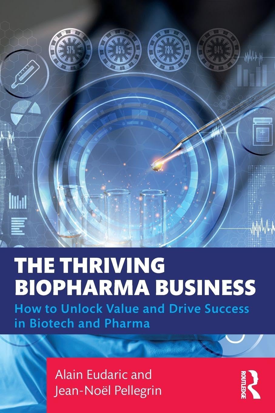 Cover of The Thriving Biopharma Business: How to Unlock Value and Drive Success in Biotech and Pharma