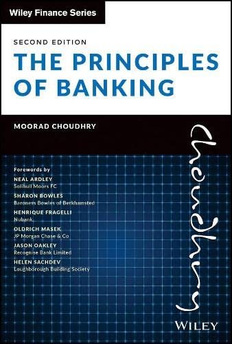 Cover of The Principles of Banking (Wiley Finance)