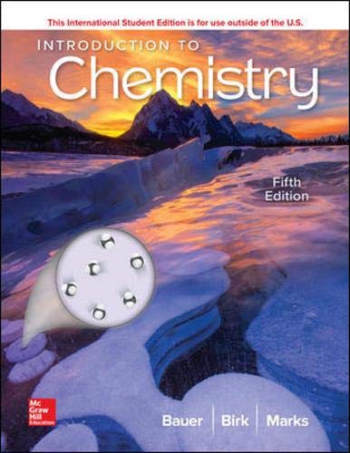 Cover of Introduction To Chemistry 5Th Edition