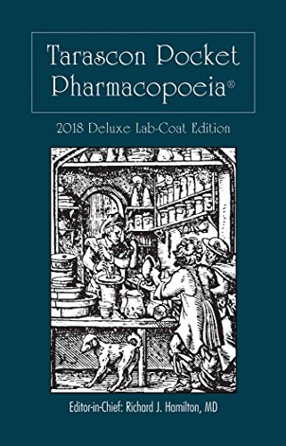 Cover of Tarascon Pocket Pharmacopoeia 2018 Deluxe Lab-Coat Edition