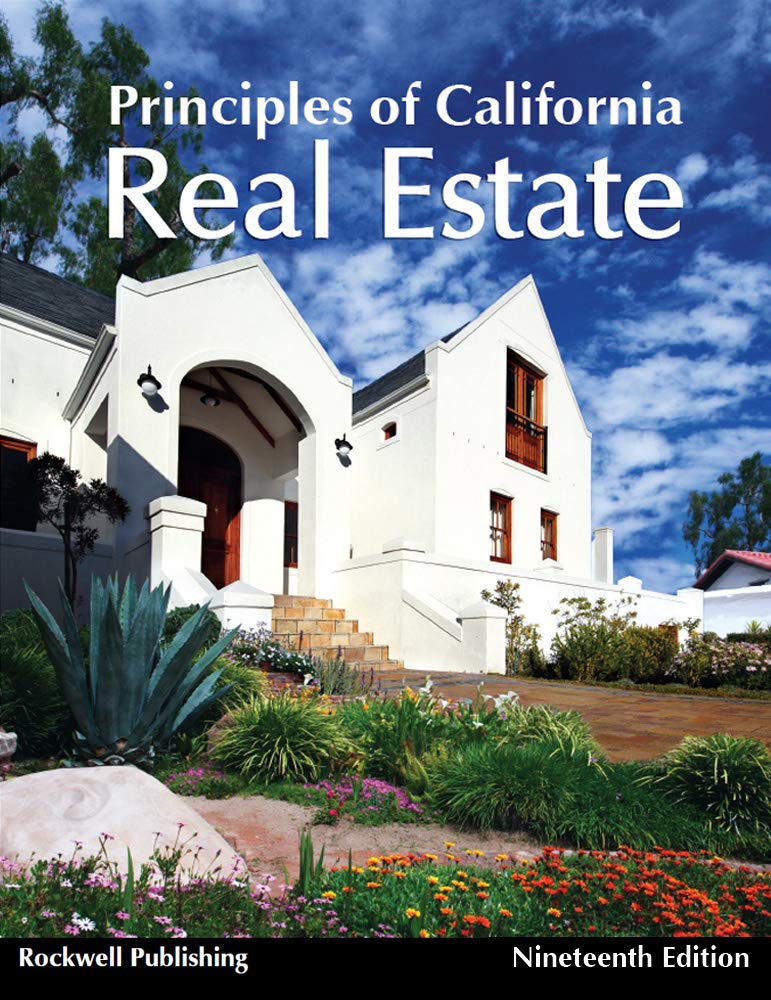 Cover of Principles of California Real Estate - 19th ed