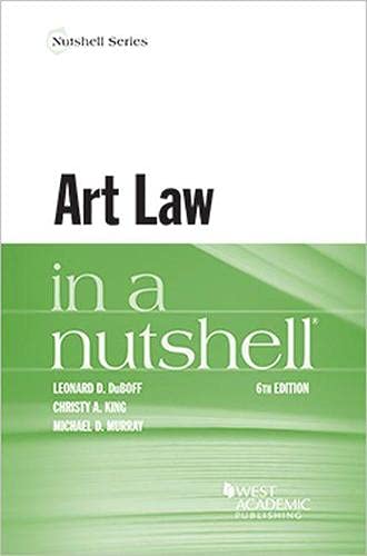Cover of Art Law in a Nutshell