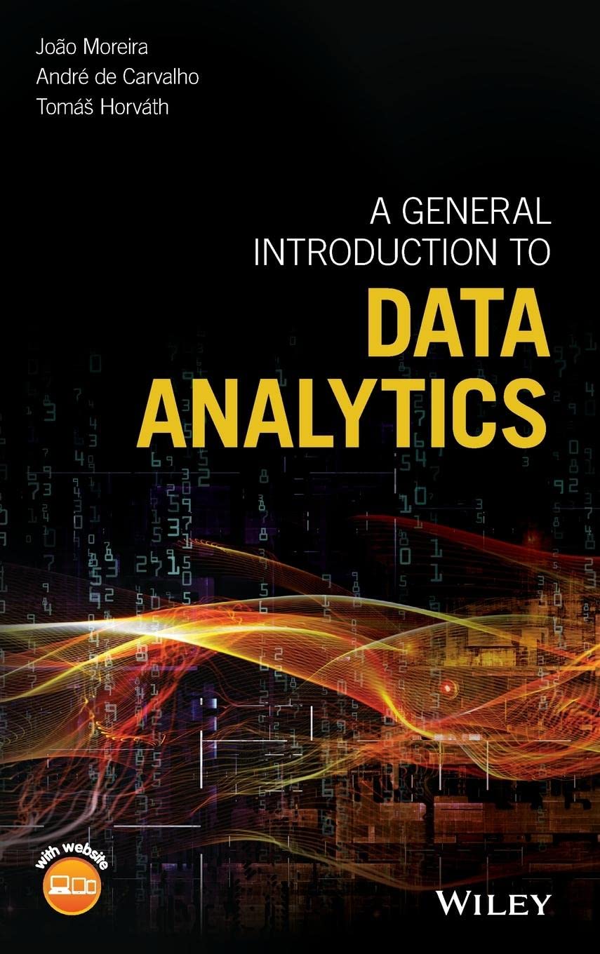 Cover of A General Introduction to Data Analytics