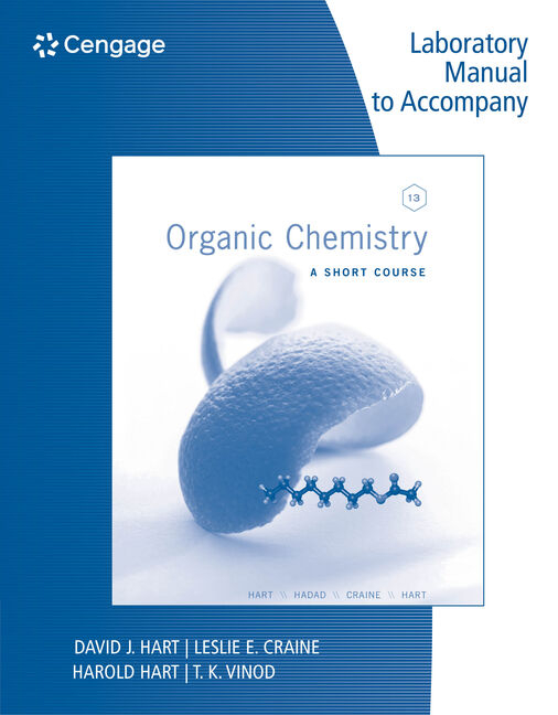 Cover of Lab Manual for Organic Chemistry: A Short Course, 13th