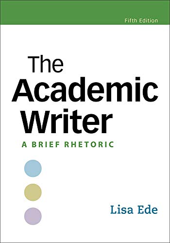 Cover of The Academic Writer