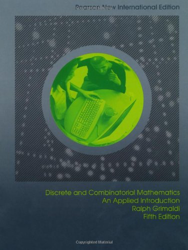 Cover of Discrete and Combinatorial Mathematics: An Applied Introduction