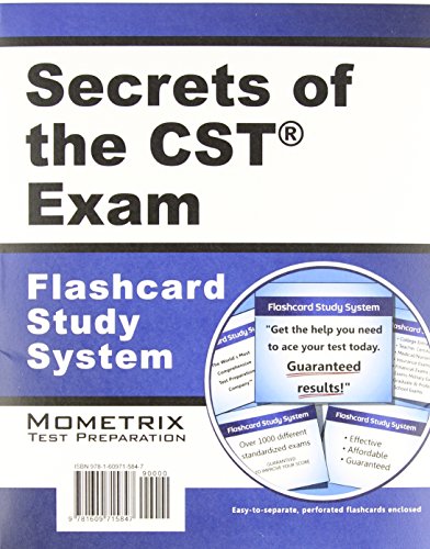 Cover of Flashcard Study System for the CST Exam: CST Test Practice Questions & Review for the Certified Surgical Technologist Exam (Cards)