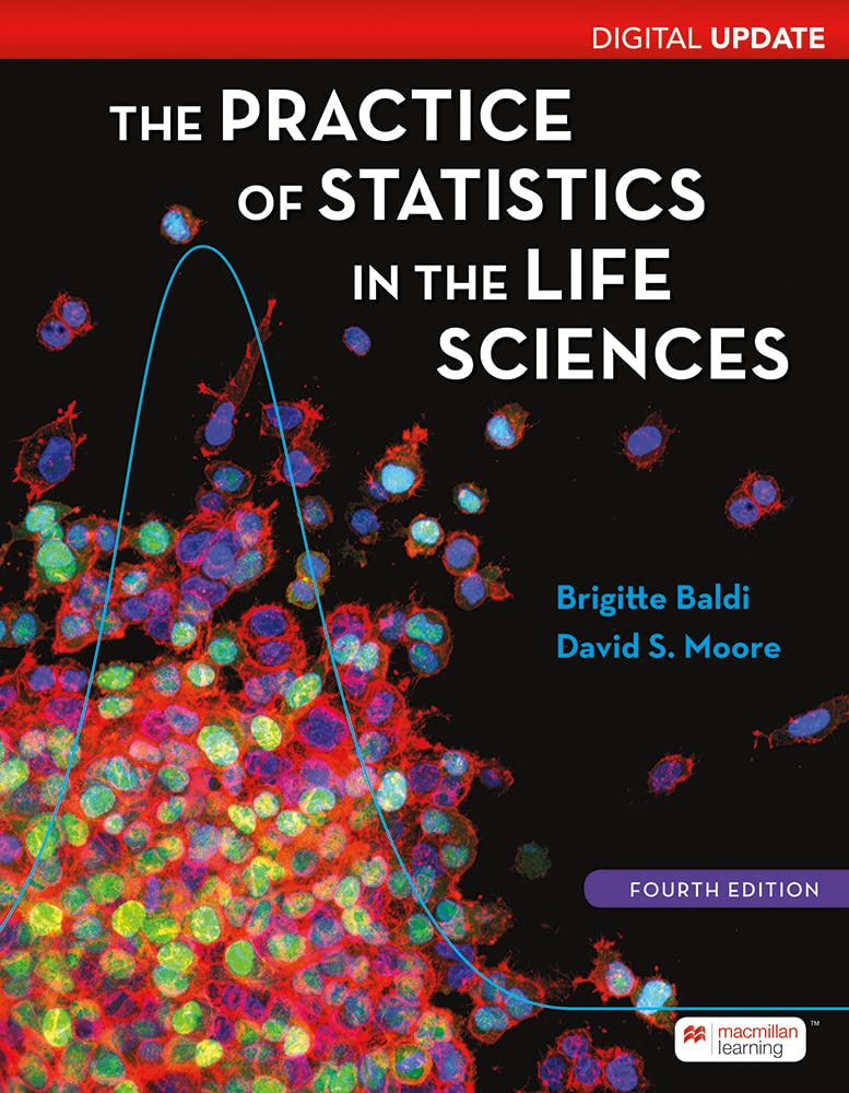 Cover of Practice of Statistics in the Life Sciences, Digital Update