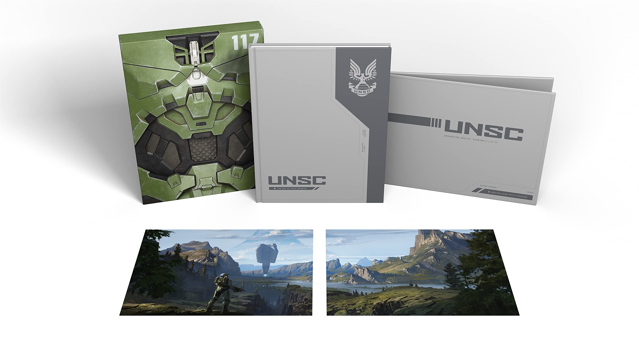 Cover of The Art of Halo Infinite Deluxe Edition