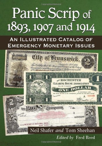 Cover of Panic Scrip of 1893, 1907 and 1914: An Illustrated Catalog of Emergency Monetary Issues