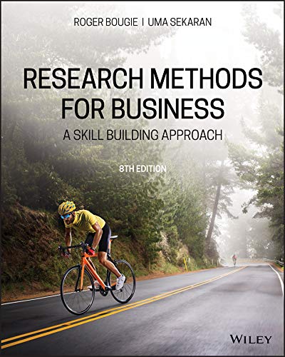 Cover of Research Methods for Business: A Skill-building Approach