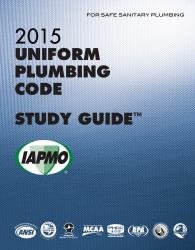 Cover of 2015 Uniform Plumbing Code Study Guide with Tabs