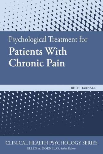 Cover of Psychological Treatment for Patients With Chronic Pain (Clinical Health Psychology)