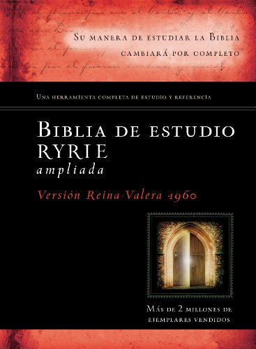 Cover of Biblia de estudio Ryrie ampliada (Spanish Edition)