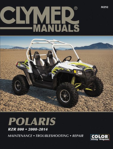 Cover of Clymer Polaris Rzr 800 2008-2014: Maintenance, Troubleshooting, Repair