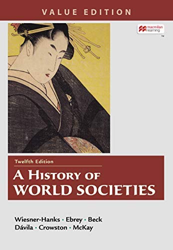 Cover of A History of World Societies Value, Combined Volume