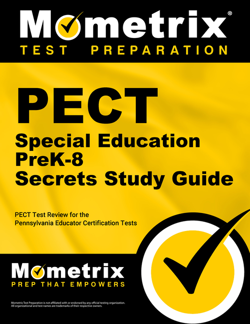 Cover of Pect Special Education Prek-8 Secrets Study Guide: Pect Test Review for the Pennsylvania Educator Certification Tests