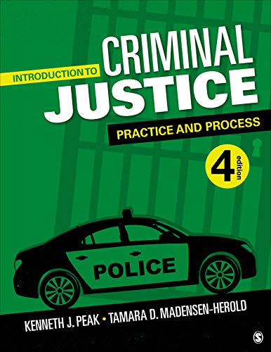 Cover of Introduction to Criminal Justice: Practice and Process