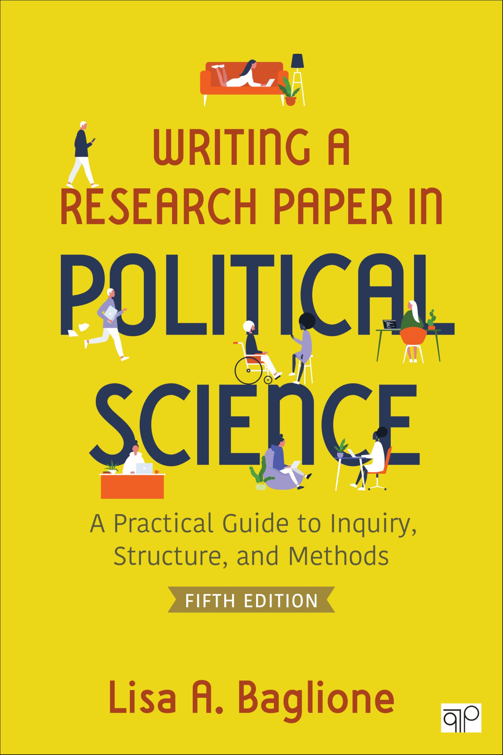 Cover of Writing a Research Paper in Political Science: A Practical Guide to Inquiry, Structure, and Methods