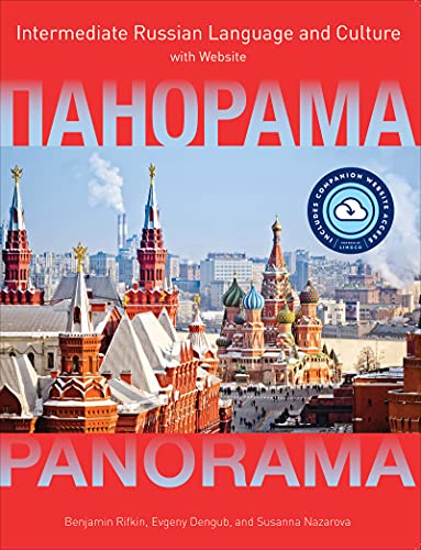 Cover of Panorama with Website: Intermediate Russian Language and Culture