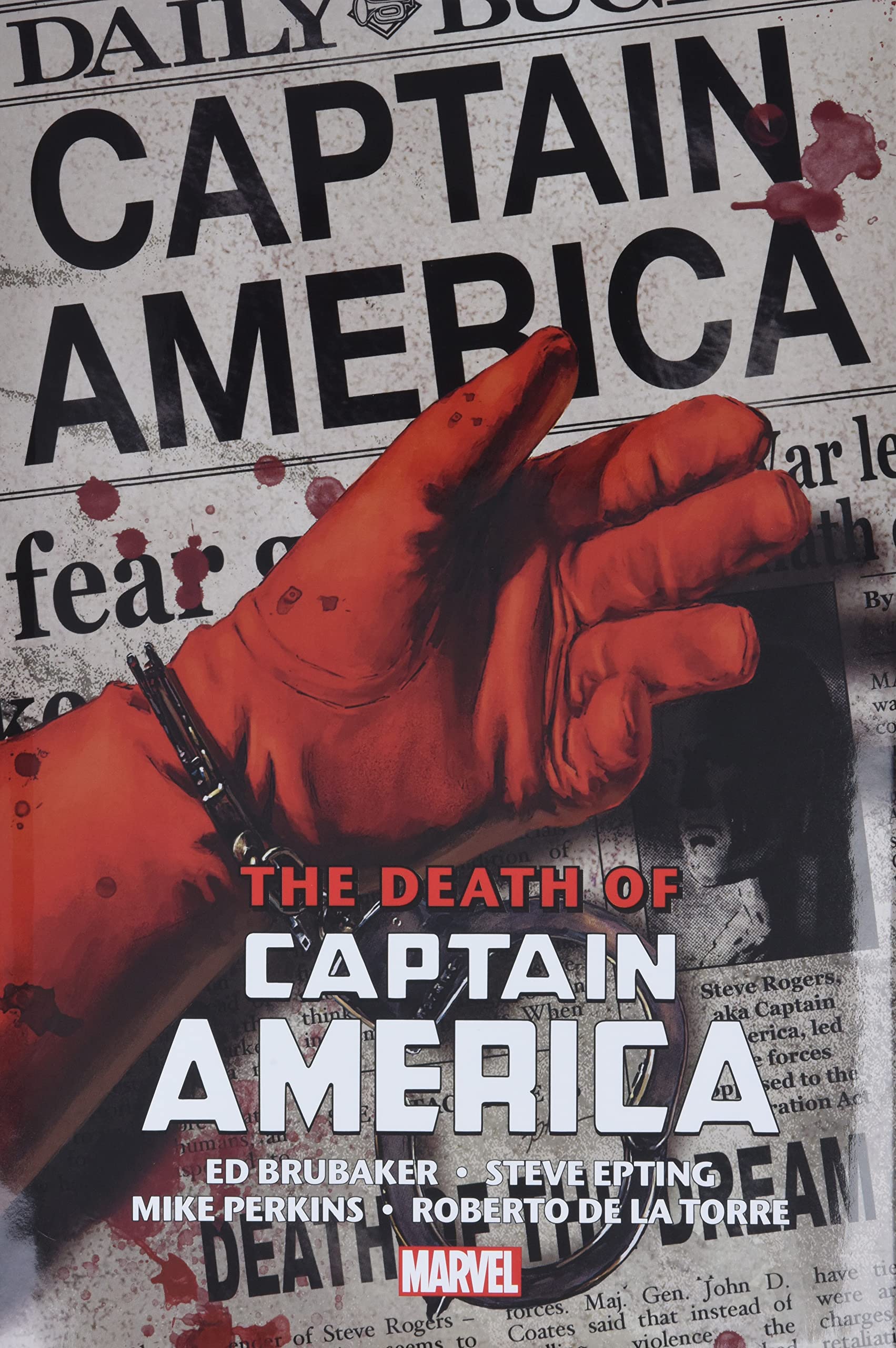 Cover of Captain America: The Death Of Captain America Omnibus