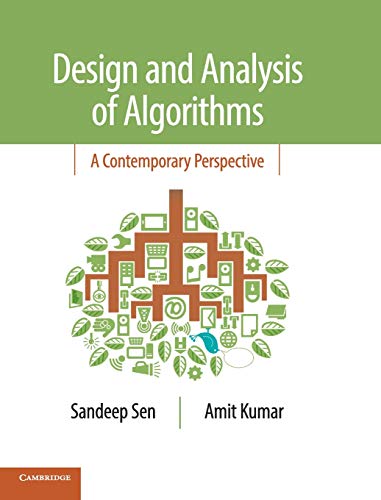 Cover of Design and Analysis of Algorithms: A Contemporary Perspective