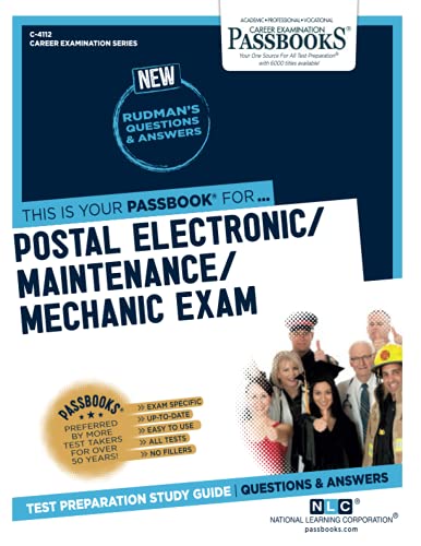 Cover of Postal Electronic/Maintenance/Mechanic Examination (955) (C-4112): Passbooks Study Guide Volume 4112