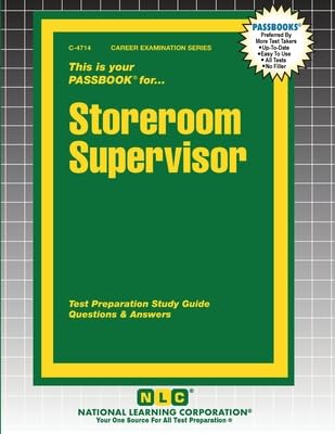 Cover of Storeroom Supervisor