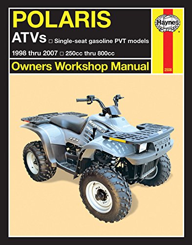 Cover of Polaris ATVs 250-800cc, '98-'07: 1998 thru 2007 250cc thru 800cc (Haynes Powersport)