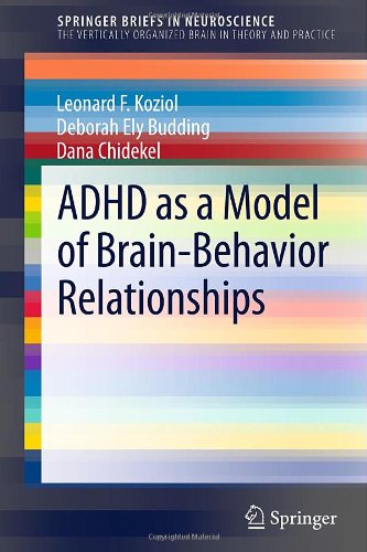 Cover of ADHD as a Model of Brain-Behavior Relationships (SpringerBriefs in Neuroscience)